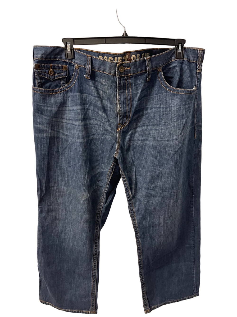 Society of one Men's Blue Denim Jeans Sz 48x30